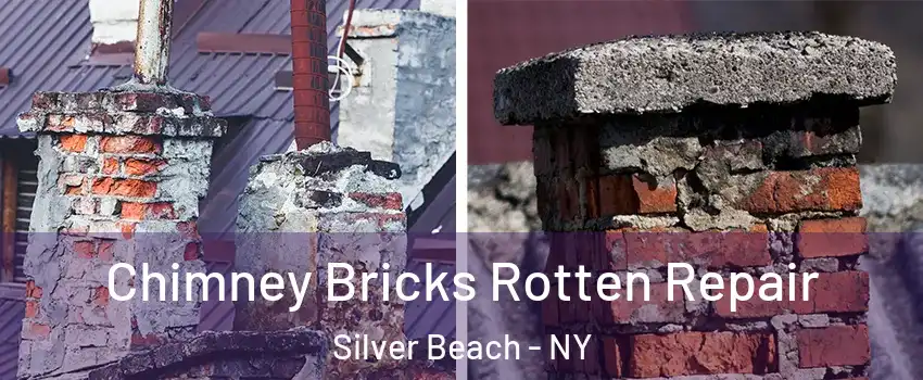 Chimney Bricks Rotten Repair Silver Beach - NY