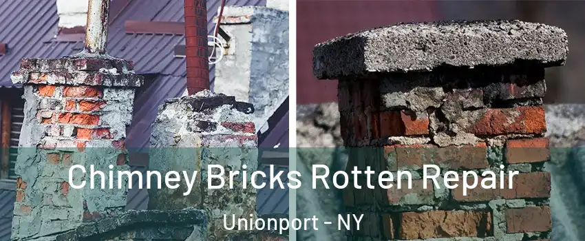 Chimney Bricks Rotten Repair Unionport - NY