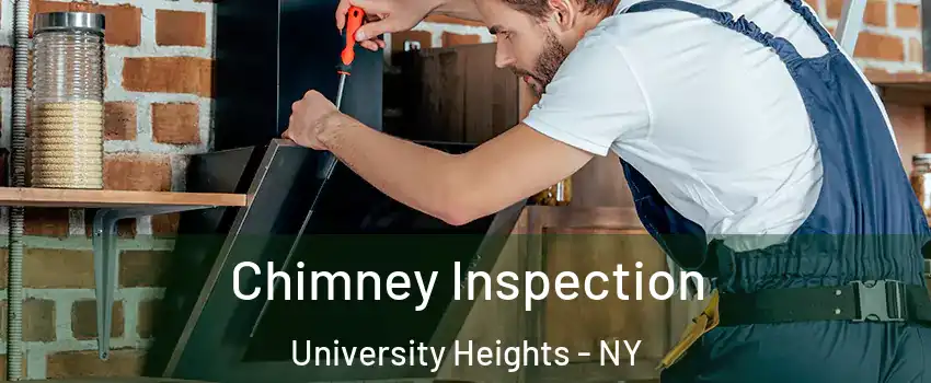 Chimney Inspection University Heights - NY