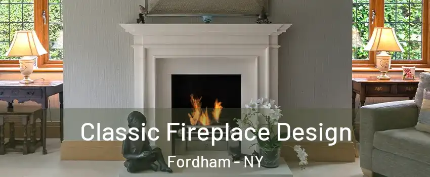 Classic Fireplace Design Fordham - NY