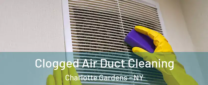 Clogged Air Duct Cleaning Charlotte Gardens - NY