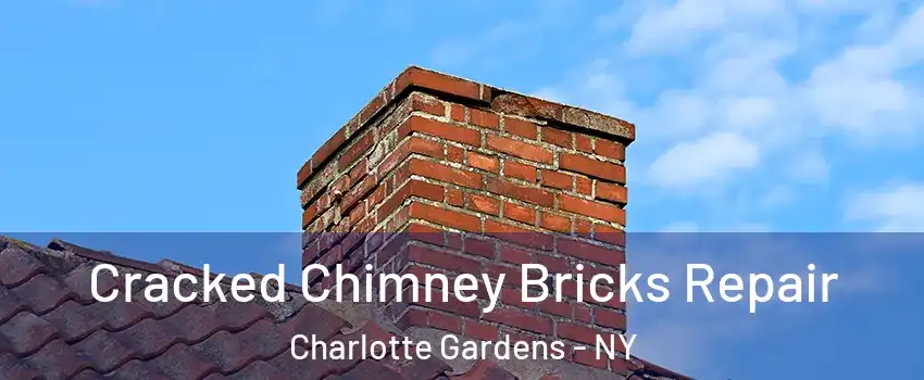 Cracked Chimney Bricks Repair Charlotte Gardens - NY