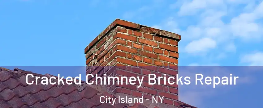 Cracked Chimney Bricks Repair City Island - NY