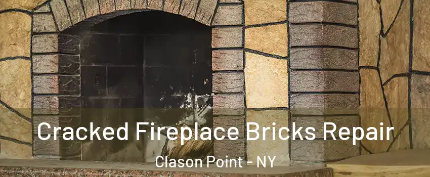 Cracked Fireplace Bricks Repair Clason Point - NY