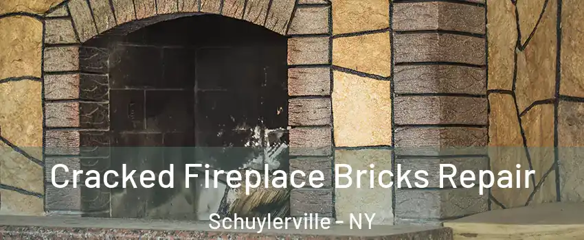 Cracked Fireplace Bricks Repair Schuylerville - NY