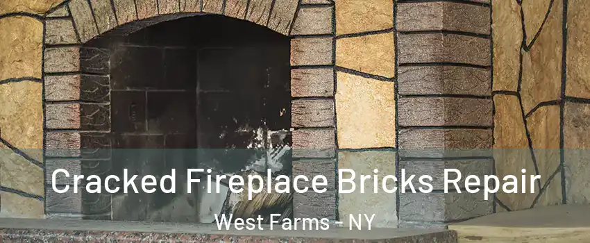 Cracked Fireplace Bricks Repair West Farms - NY