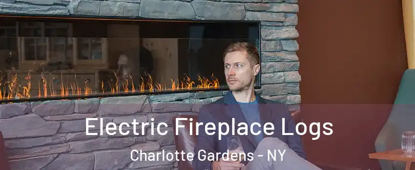 Electric Fireplace Logs Charlotte Gardens - NY