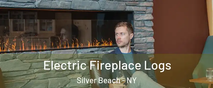 Electric Fireplace Logs Silver Beach - NY