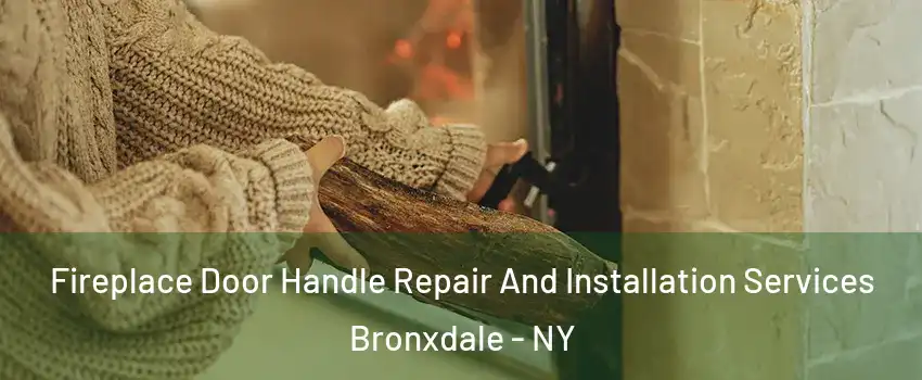 Fireplace Door Handle Repair And Installation Services Bronxdale - NY