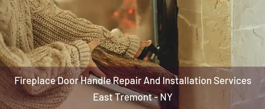 Fireplace Door Handle Repair And Installation Services East Tremont - NY