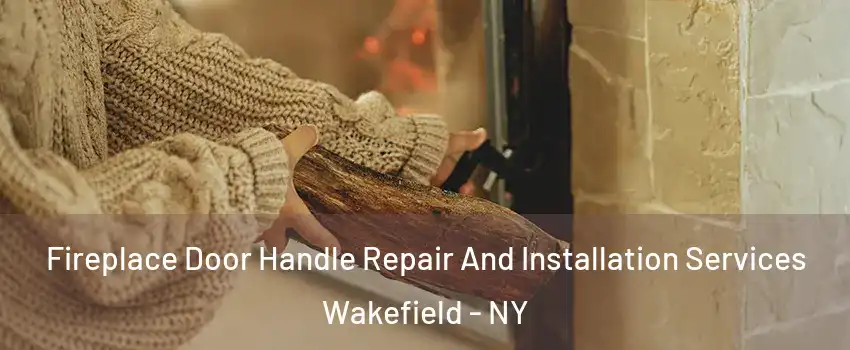 Fireplace Door Handle Repair And Installation Services Wakefield - NY