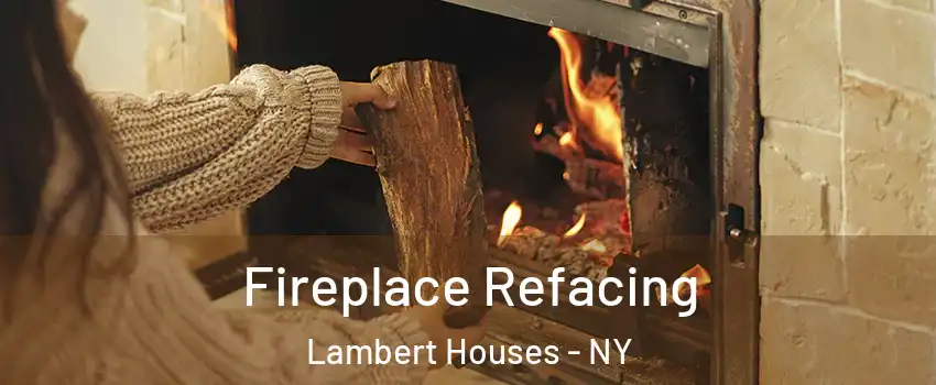 Fireplace Refacing Lambert Houses - NY