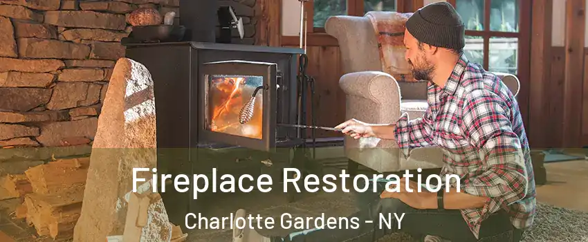 Fireplace Restoration Charlotte Gardens - NY