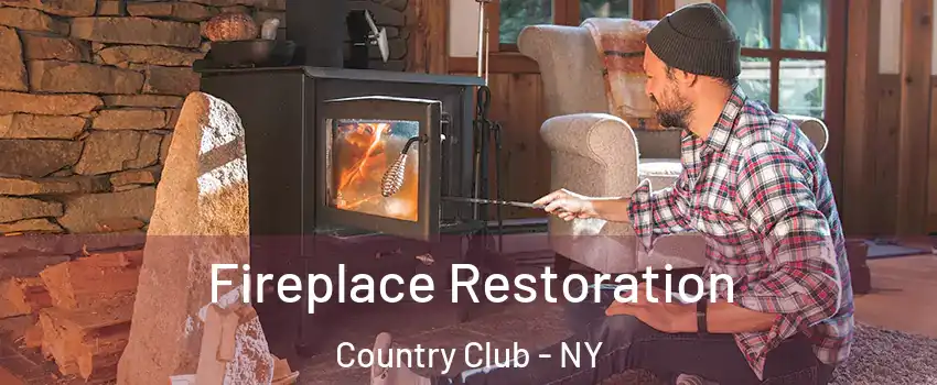 Fireplace Restoration Country Club - NY