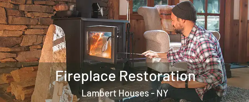 Fireplace Restoration Lambert Houses - NY