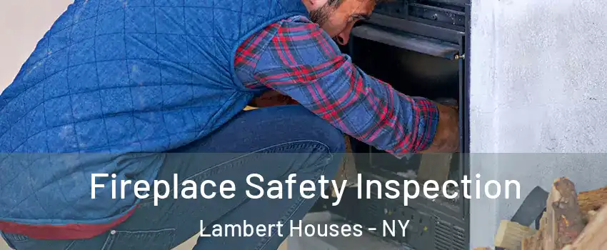 Fireplace Safety Inspection Lambert Houses - NY