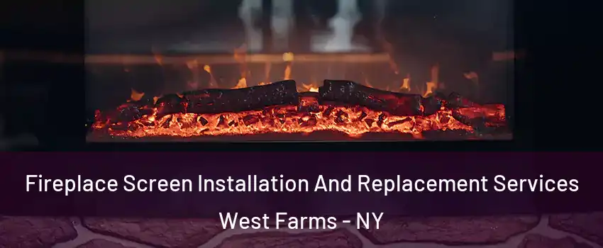 Fireplace Screen Installation And Replacement Services West Farms - NY