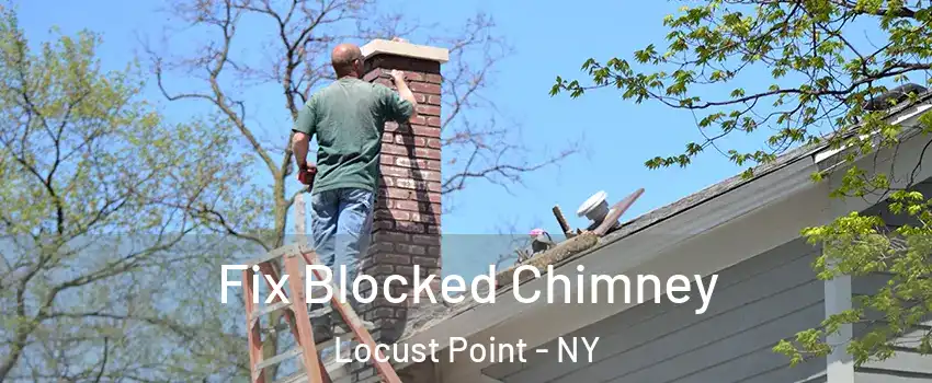 Fix Blocked Chimney Locust Point - NY