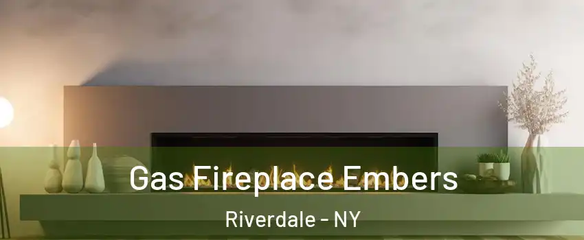 Gas Fireplace Embers Riverdale - NY