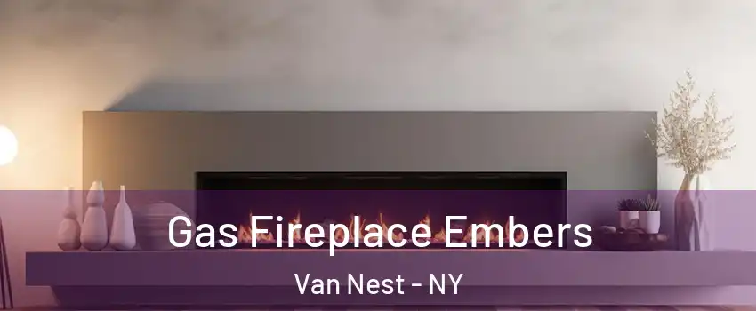 Gas Fireplace Embers Van Nest - NY