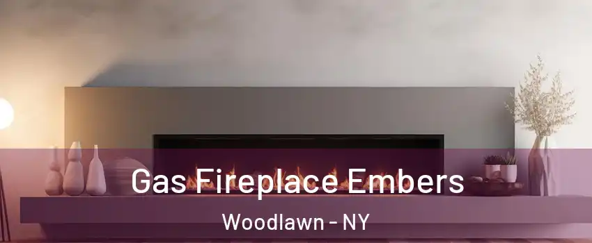 Gas Fireplace Embers Woodlawn - NY