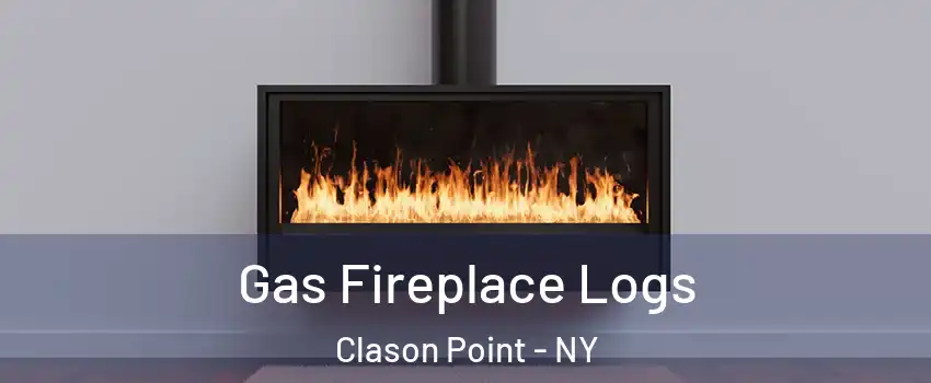 Gas Fireplace Logs Clason Point - NY