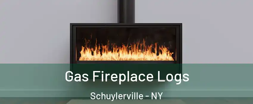 Gas Fireplace Logs Schuylerville - NY