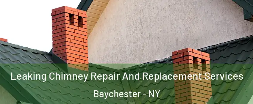 Leaking Chimney Repair And Replacement Services Baychester - NY