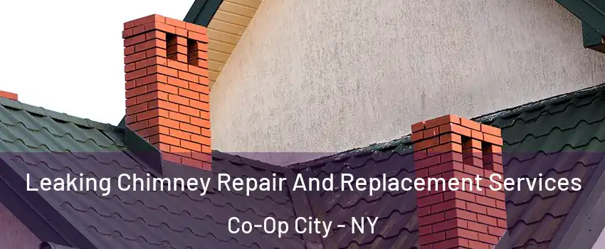 Leaking Chimney Repair And Replacement Services Co-Op City - NY