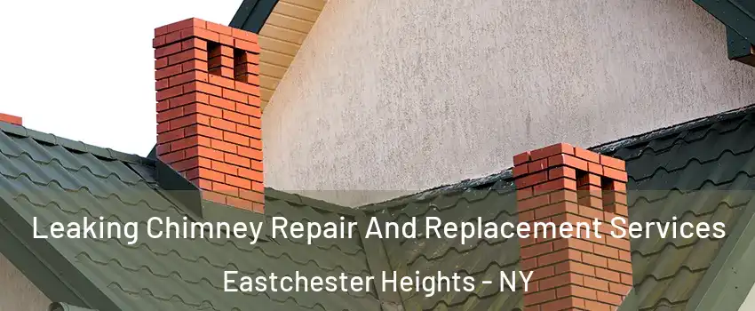 Leaking Chimney Repair And Replacement Services Eastchester Heights - NY