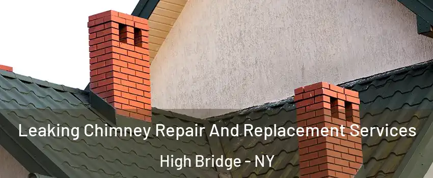 Leaking Chimney Repair And Replacement Services High Bridge - NY