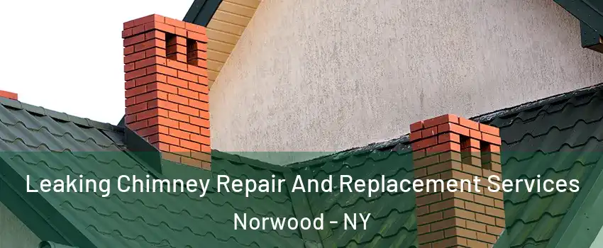 Leaking Chimney Repair And Replacement Services Norwood - NY