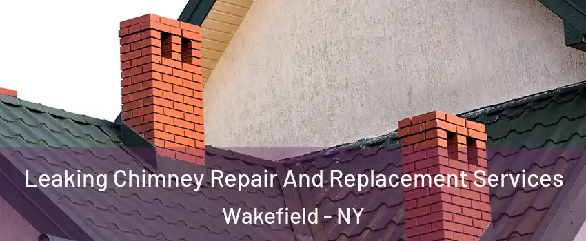 Leaking Chimney Repair And Replacement Services Wakefield - NY