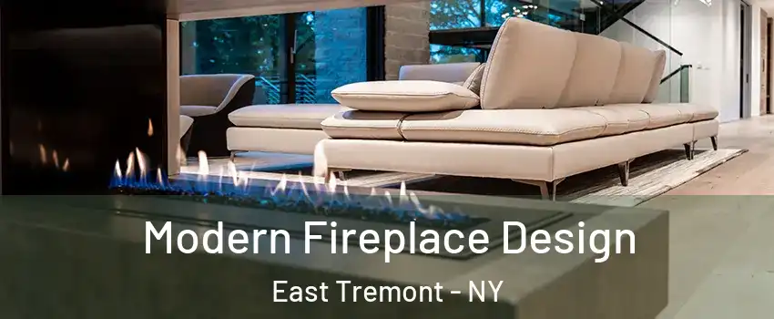 Modern Fireplace Design East Tremont - NY