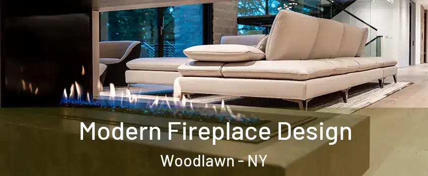 Modern Fireplace Design Woodlawn - NY