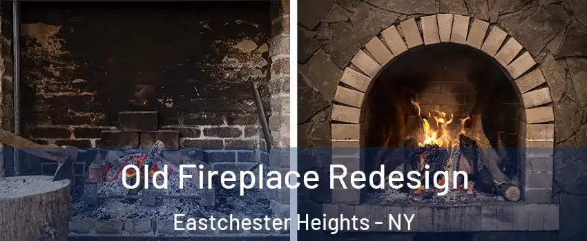 Old Fireplace Redesign Eastchester Heights - NY