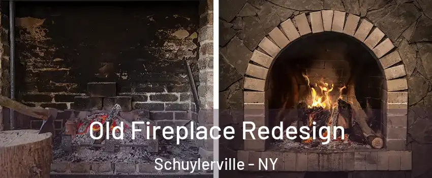 Old Fireplace Redesign Schuylerville - NY