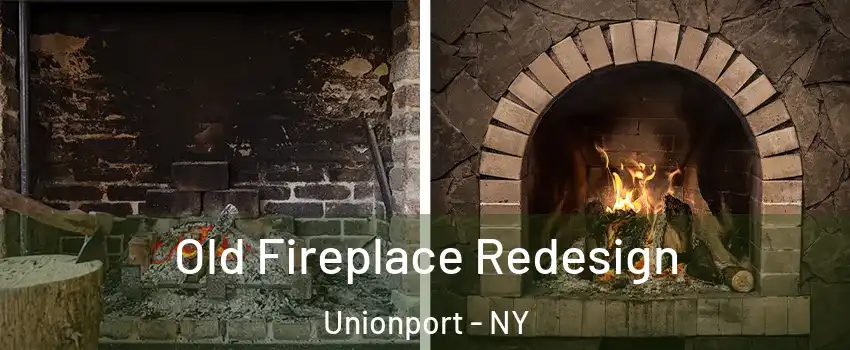 Old Fireplace Redesign Unionport - NY