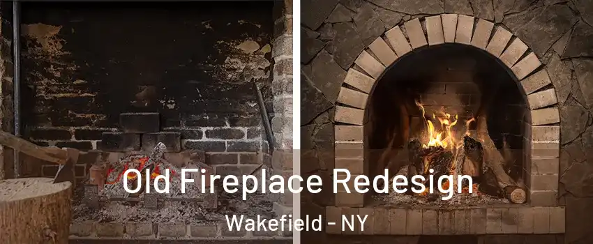 Old Fireplace Redesign Wakefield - NY