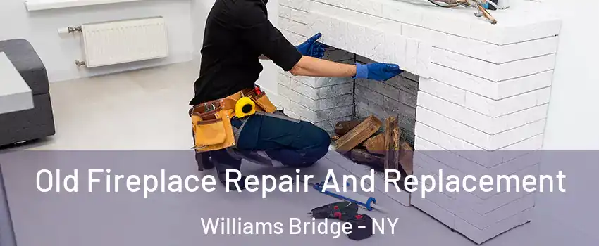 Old Fireplace Repair And Replacement Williams Bridge - NY