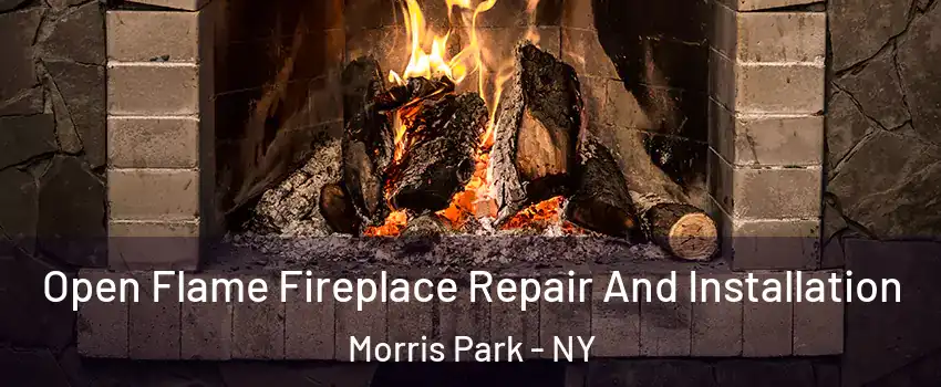 Open Flame Fireplace Repair And Installation Morris Park - NY