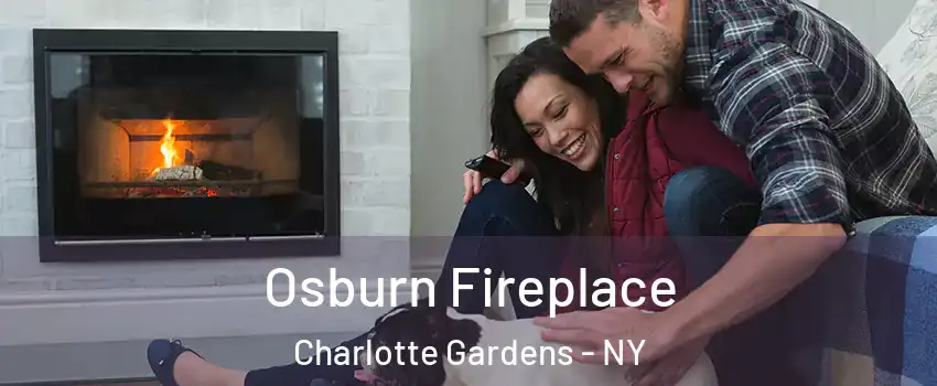 Osburn Fireplace Charlotte Gardens - NY