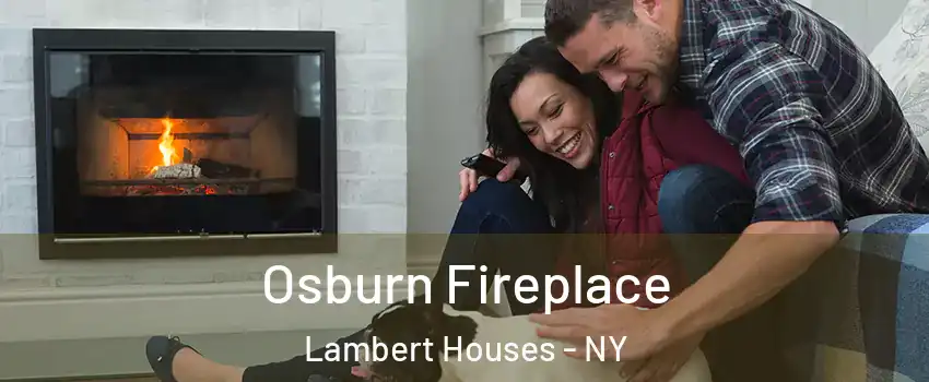 Osburn Fireplace Lambert Houses - NY