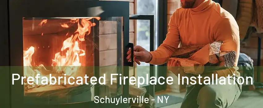 Prefabricated Fireplace Installation Schuylerville - NY