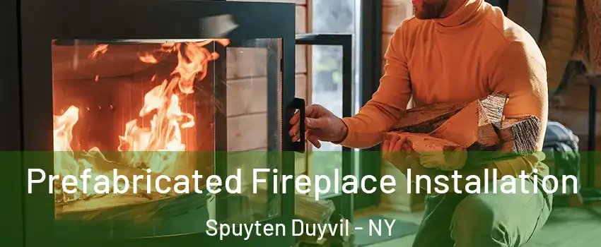 Prefabricated Fireplace Installation Spuyten Duyvil - NY