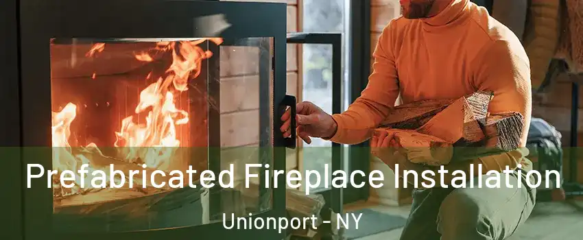 Prefabricated Fireplace Installation Unionport - NY