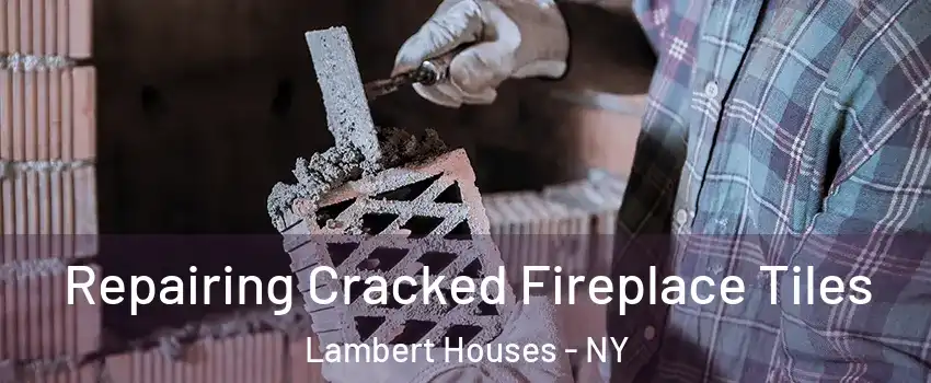 Repairing Cracked Fireplace Tiles Lambert Houses - NY