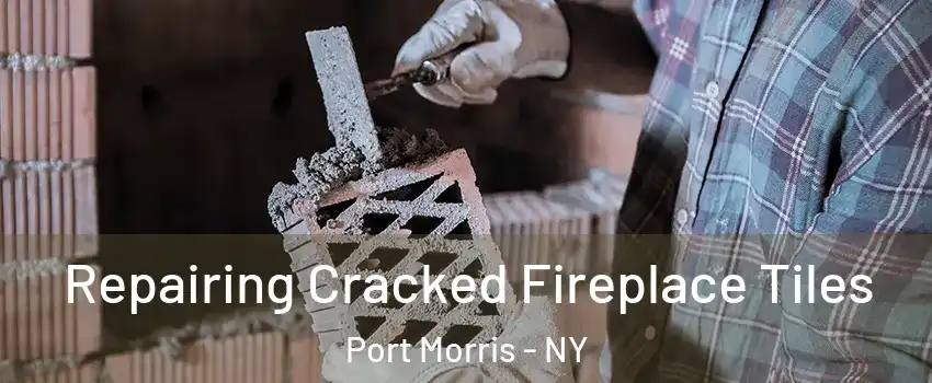 Repairing Cracked Fireplace Tiles Port Morris - NY