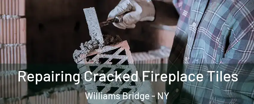 Repairing Cracked Fireplace Tiles Williams Bridge - NY